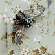 Brooch-pin: ' Cicada ' modern style, butterfly. Brooches. House Of The Moon Dew. My Livemaster. Фото №4