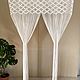 Штора макраме. Шторы. home_macrame (Лидия Юшкова). Ярмарка Мастеров.  Фото №4