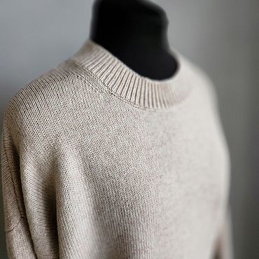 Одежда ручной работы. Ярмарка Мастеров - ручная работа Джемпер с кашемиром. Handmade.
