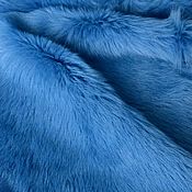 Материалы для творчества handmade. Livemaster - original item Natural fur - Toscana azure. Handmade.