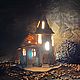 Светильник Муми-домик. Ночники. Babochka. Интернет-магазин Ярмарка Мастеров.  Фото №2