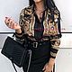 Блузка в стиле Versace Prestige Collection в Офис и на Выход, Блузки, Москва,  Фото №1