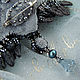 Брошь "Serenity". Брошь-булавка. JustMari (my-bead-design). Ярмарка Мастеров.  Фото №6