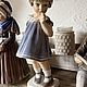 Винтаж: 4 фарфоровые фигурки Dahl-Jensen Copenhagen. Предметы интерьера винтажные. Traumpuppen (Куклы моей мечты). Ярмарка Мастеров.  Фото №4
