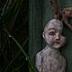 Ассамбляж Мальчик - дерево, скульптура, интерьерный декор, дарк фэнтез, Интерьерная кукла, Санкт-Петербург,  Фото №1