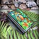 Baba Yaga .Jewelry box lacquer miniature. Box. skazka-kholui (skazka-kholui). My Livemaster. Фото №5