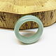 20.25 R. Wide Green Aventurine Ring (ASH2025). Rings. Selberiya shop. My Livemaster. Фото №4