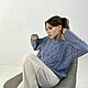 Women's knitted sweater oversize jeans colors to order, Sweaters, Yoshkar-Ola,  Фото №1