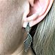 'Wings' earrings, Earrings, Kostroma,  Фото №1