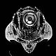 V8 powered skull. Кольцо на весь палец. Владимир  Сергеев (clarienttech). Ярмарка Мастеров.  Фото №4