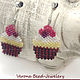 Earrings cupcakes, Earrings, Bryansk,  Фото №1