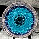 "Океан" тарелка из глины керамическая дизайнерская посуда, Тарелки, Москва,  Фото №1