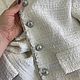 Жакеты из белого твида illi Tweed&jacket. Жакеты. kupitvid (kupitvidilli). Ярмарка Мастеров.  Фото №4