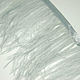 Order Trim of ostrich feathers 10-15 cm light gray. Weakne - furniture and fabrics (weakne). Livemaster. . braid Фото №3