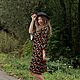 Order Knitwear dress with a rowan print. Olga Lado. Livemaster. . Dresses Фото №3