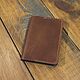 Passport cover leather brown. Passport cover. G.L.A.D.. My Livemaster. Фото №5