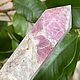 Pink Tourmaline, Albite, Zeolite, crystal 7 cm, 46 g, Crystal, Krasnodar,  Фото №1
