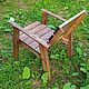 Заказать Кресло деревянное для сада и дачи. AG Home Decor. Ярмарка Мастеров. . Кресла и стулья садовые Фото №3