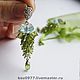 Серьги "Пробуждение". Серьги классические. Roxanna_jewelry. Интернет-магазин Ярмарка Мастеров.  Фото №2