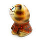 Ceramic figurine 'Cat in a shirt'. Figurine. aboka. My Livemaster. Фото №5