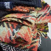 Материалы для творчества handmade. Livemaster - original item Sets for needlework wool in burgundy brown tones. Handmade.