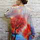 Felted sweatshirt 'At sunset' sweater, Sweaters, Verhneuralsk,  Фото №1
