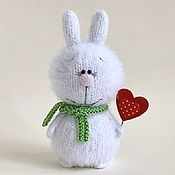 Сувениры и подарки handmade. Livemaster - original item A gift for February 14 is a Toy Rabbit Rabbit Soft. Handmade.