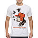 Cotton T-shirt 'The Catcher in the Rye', T-shirts and undershirts for men, Moscow,  Фото №1