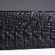 Genuine Crocodile leather purse IMA0040B3. Purse. CrocShop. My Livemaster. Фото №4