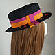 Канотье РИО. Шляпы. Лидия Бондарева (Right Hats). Ярмарка Мастеров.  Фото №4