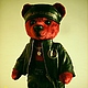 bear Biker. Stuffed Toys. ZOYA KHOLINA. My Livemaster. Фото №4