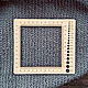 Линейка для вязания и определения спиц. Инструменты для вязания. Tvorcheskaya-masterskaya-60. Интернет-магазин Ярмарка Мастеров.  Фото №2
