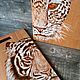 Tiger and leopard cutting boards'. Utensils. hellopoints. Online shopping on My Livemaster.  Фото №2
