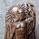Order Freyr, the Scandinavian god of fertility, summer, sun Wooden statuette. DubrovichArt. Livemaster. . Figurines Фото №3