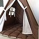 Вигвам , детская палатка. Вигвам. Маргарита tipi_workshop. Ярмарка Мастеров.  Фото №6