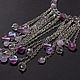 Necklace with amethyst 'The most delicate' buy necklace stones. Necklace. Amorella - Beads. My Livemaster. Фото №5