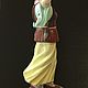 Chinese Woman Uighur porcelain figurine Old China 1950s Vintage. Vintage statuettes. Aleshina. My Livemaster. Фото №5