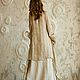 Linen asymmetric dress from the collection of flax ' Flax Rhapsody'. Dresses. Alexandra Maiskaya. My Livemaster. Фото №4