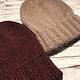 Шапка-бини "Urban style" из мериноса. Шапки. Ganskaia.. Ярмарка Мастеров.  Фото №4