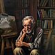  Старый художник / The Old Artist, Картины, Новосибирск,  Фото №1