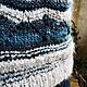 Пуловер "Балтийский туман" из объёмной пряжи, Пуловеры, Светлый,  Фото №1