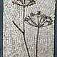 Two dill. Botanical mosaic. Interior elements. allyouneedismosaic. My Livemaster. Фото №4