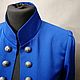 Жакет Royal Blue Exclusive с фурнитурой Balmain, Жакеты, Москва,  Фото №1