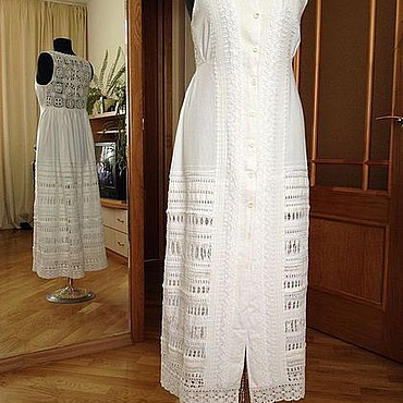 Длинные белые платья из кружевных материалов