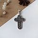 Old believer cross. Silver. Folk decorations. Zoloto Master. Online shopping on My Livemaster.  Фото №2