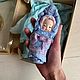 Ватная ёлочная игрушка Малыш. Интерьерная кукла. Кукольный уголок Юлии Шинкаренко. Интернет-магазин Ярмарка Мастеров.  Фото №2