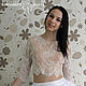 Wedding crop top, Blouses, Moscow,  Фото №1