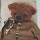 Мишка Тедди, мишка из мохера, teddybear. Мишки Тедди. Teddy bears by Olga handmade xelga_grakova. Интернет-магазин Ярмарка Мастеров.  Фото №2