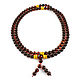 Rosary from NAT. amber 108 beads cherry honey antique, Rosary bracelet, Kaliningrad,  Фото №1