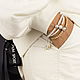Thin braided Bracelet White Pearl zodiac VIRGO ARIES CANCER Horoscope. Braided bracelet. Mala by Jemma. My Livemaster. Фото №4